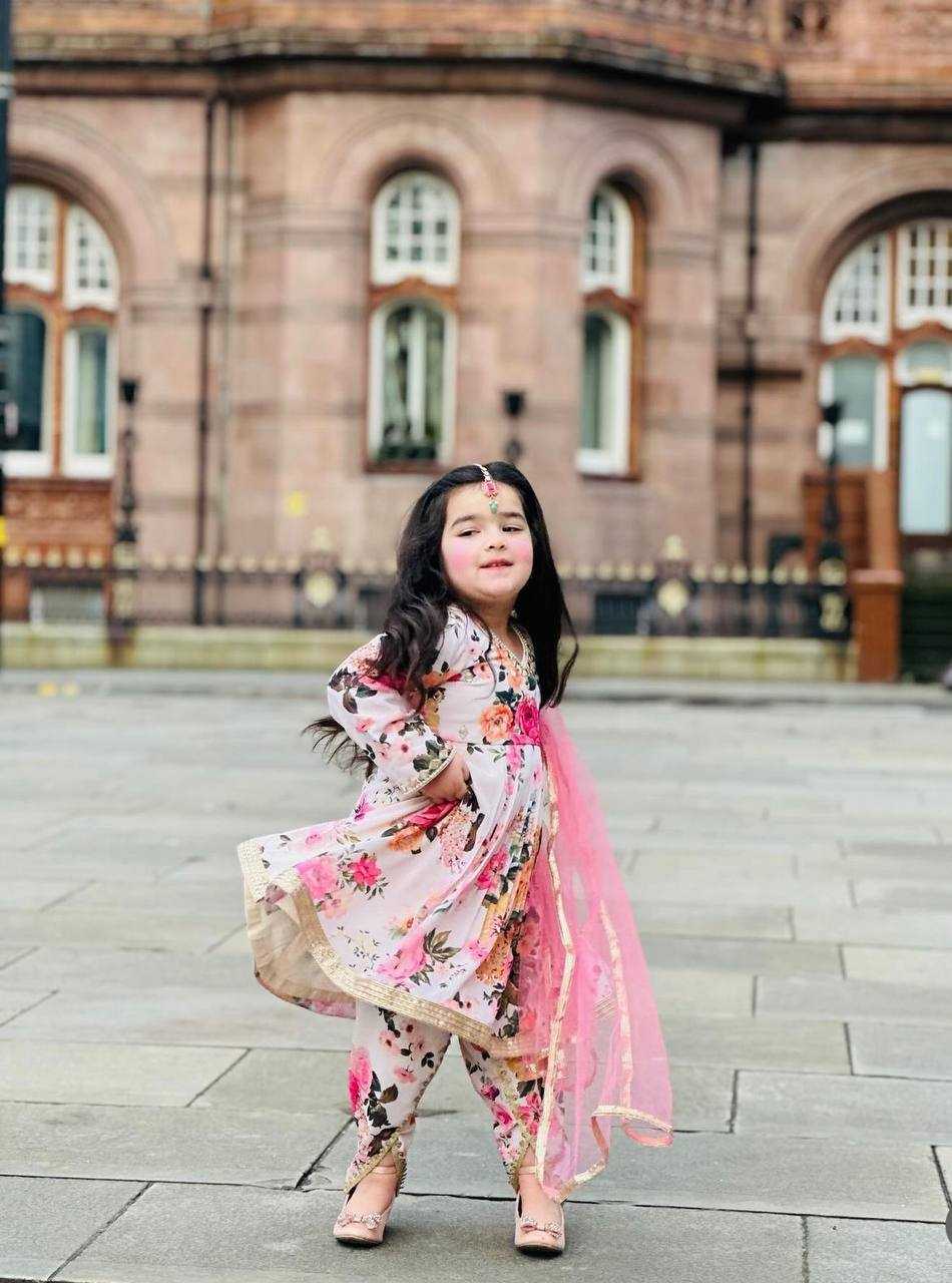 Faux Georgette  Kids Wear Wedding Collections Wholesale Kids Dhoti Kurta