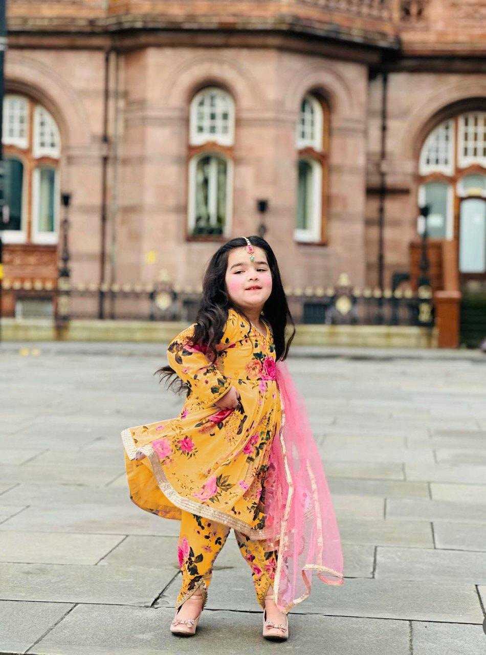 Faux Georgette  Kids Wear Wedding Collections Wholesale Kids Dhoti Kurta